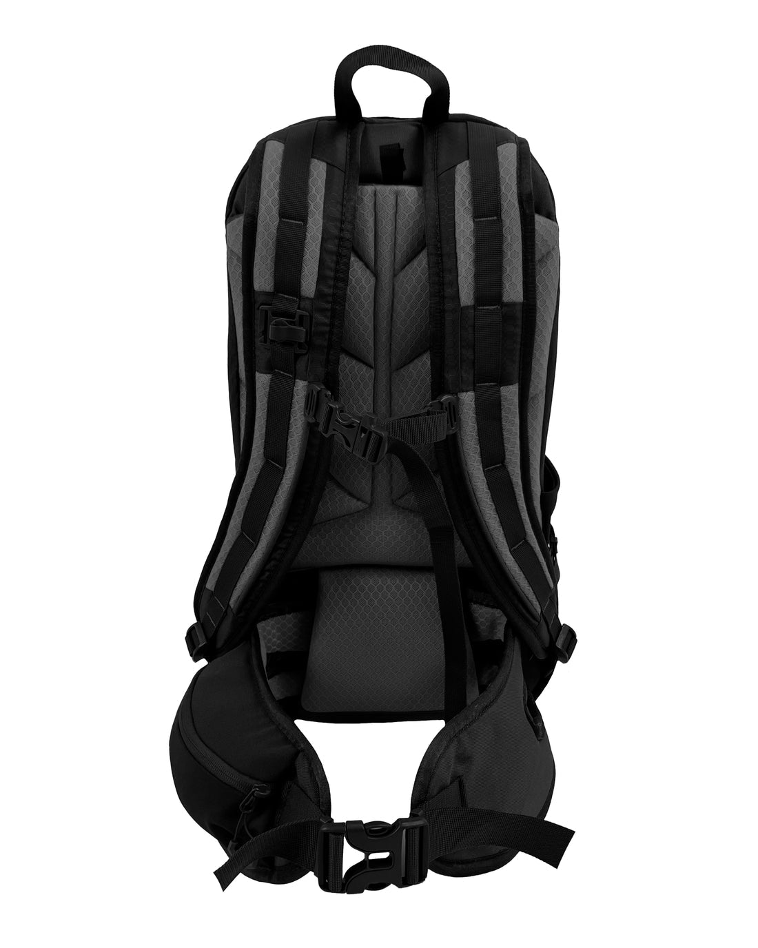 Black Wolf Tumut 25L Backpack - Lightweight Hiking Backpack for Men & Women, Water-Resistant Daypack for Outdoor Adventures, Travel & Camping