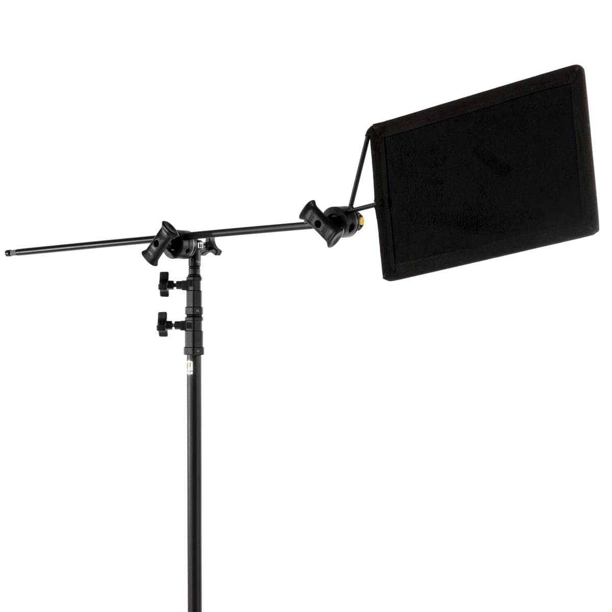 Lowel 40-Inch C-Stand Turtle Base Kit with 2.5-Inch Grip Head & 40-Inch Grip Arm - Heavy Duty Black Photography Stand for Studio Lighting, Video Production, and Film Equipment Support