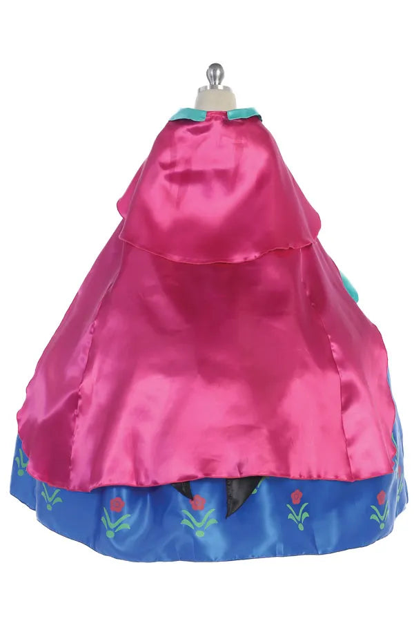 Anna Princess Dress for Girls - Elegant Costume for Birthday, Party & Halloween (Style 1330) | Perfect for Dress-Up, Photo Shoots & Special Occasions