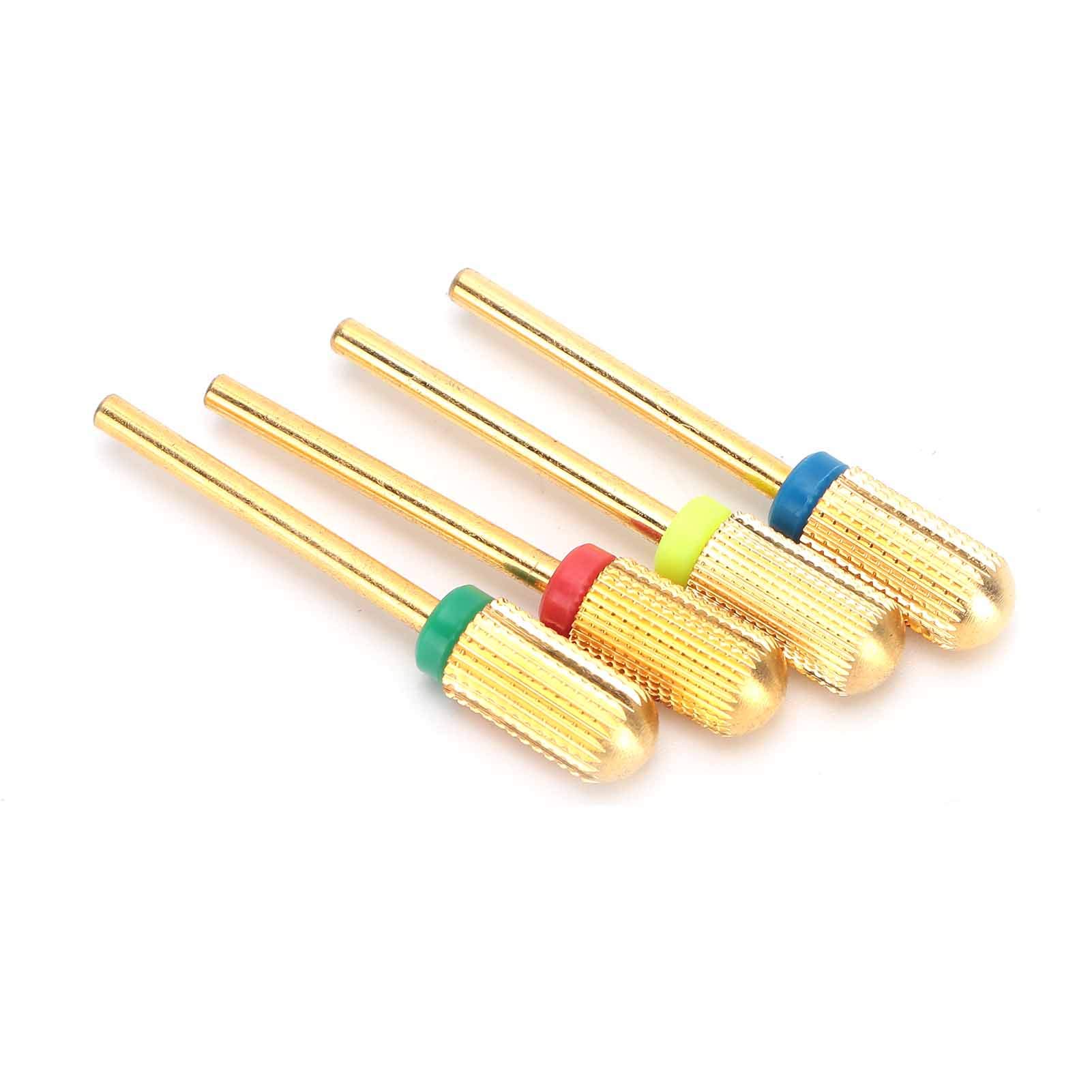 LANTRO JS Professional Nail Drill Bits Set for Manicure, Pedicure & Nail Art - High Speed Electric Nail File Accessories for Salon & Home Use