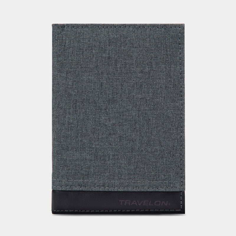Travelon RFID Blocking Passport Holder - Secure Travel Wallet for Passport, Credit Cards & IDs - Perfect for International Trips & Airports