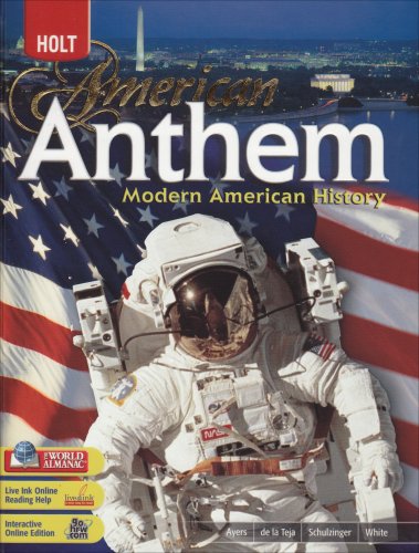 American Anthem Textbook: Modern US History Curriculum for Grades 9-12 | High School Social Studies Classroom & Homeschool Learning Resource