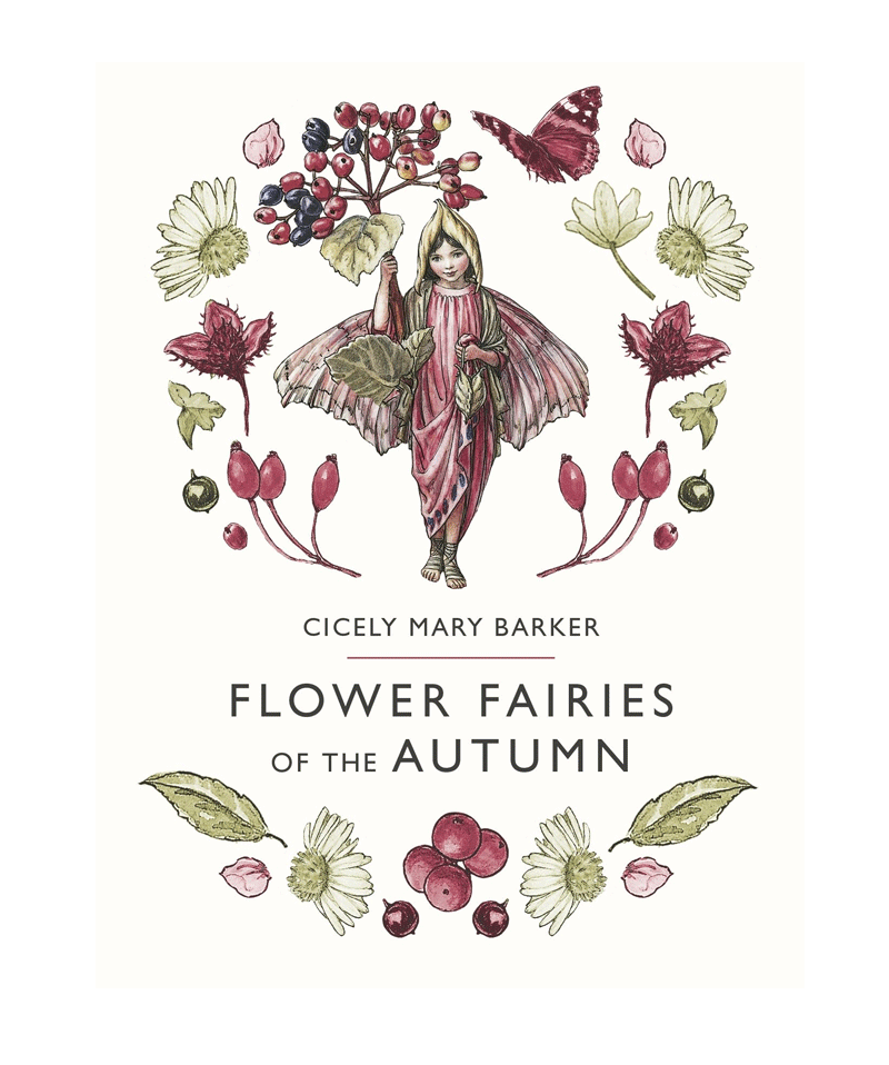 Flower Fairies of the Autumn by Cicely Mary Barker - Vintage Fairy Illustration Book for Collectors & Fantasy Lovers - Perfect for Home Decor, Gift Giving & Autumn Reading