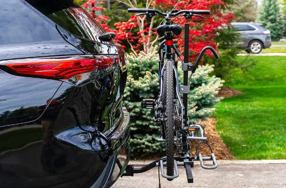 DK2 BCR590 2-Bike Hitch Mount Bike Rack - Heavy Duty Bicycle Carrier for Cars, SUVs & Trucks - Perfect for Road Trips, Camping & Outdoor Adventures