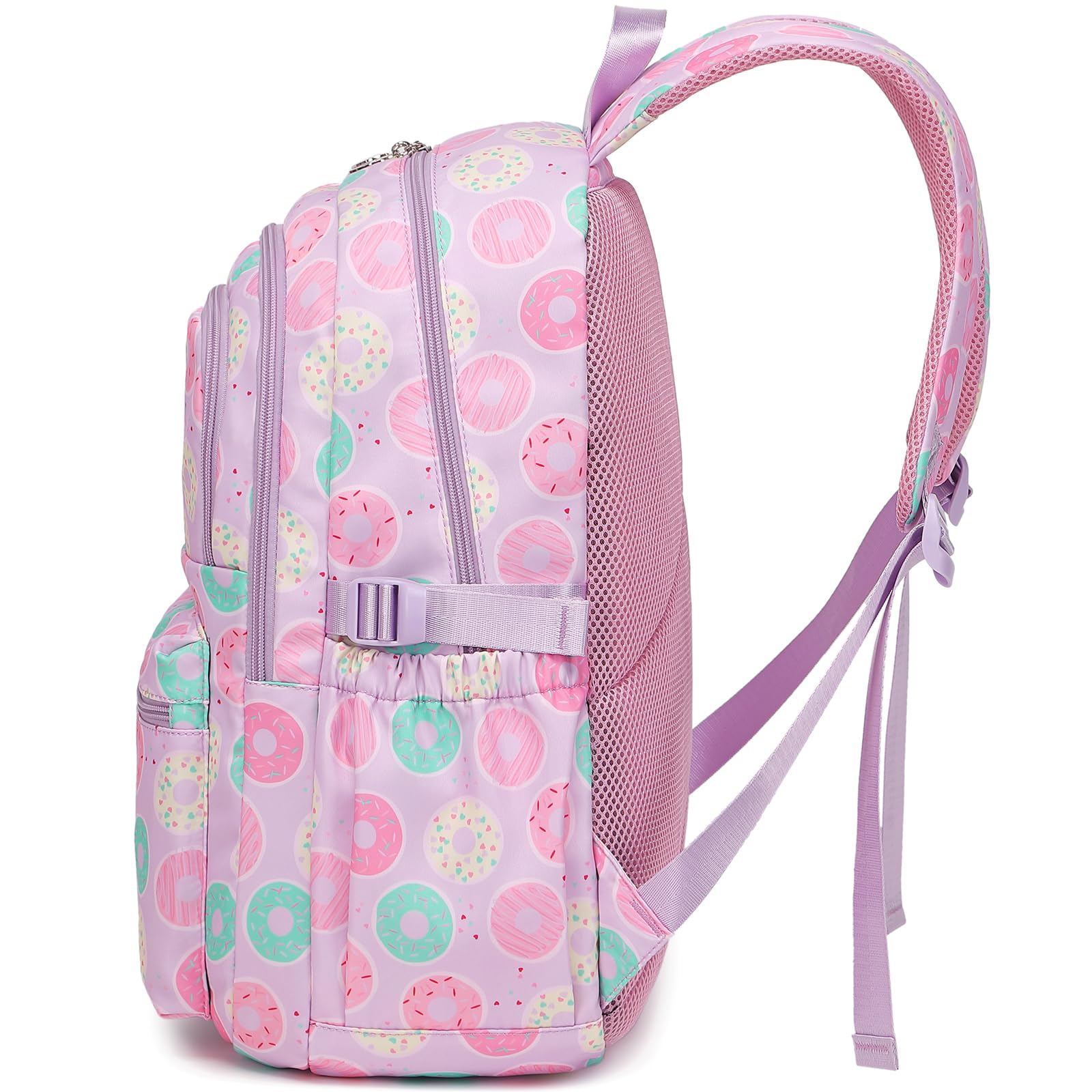 Createy Girls Backpack with Lunch Box - School Bag for Teens & Kids - Perfect for School & Travel