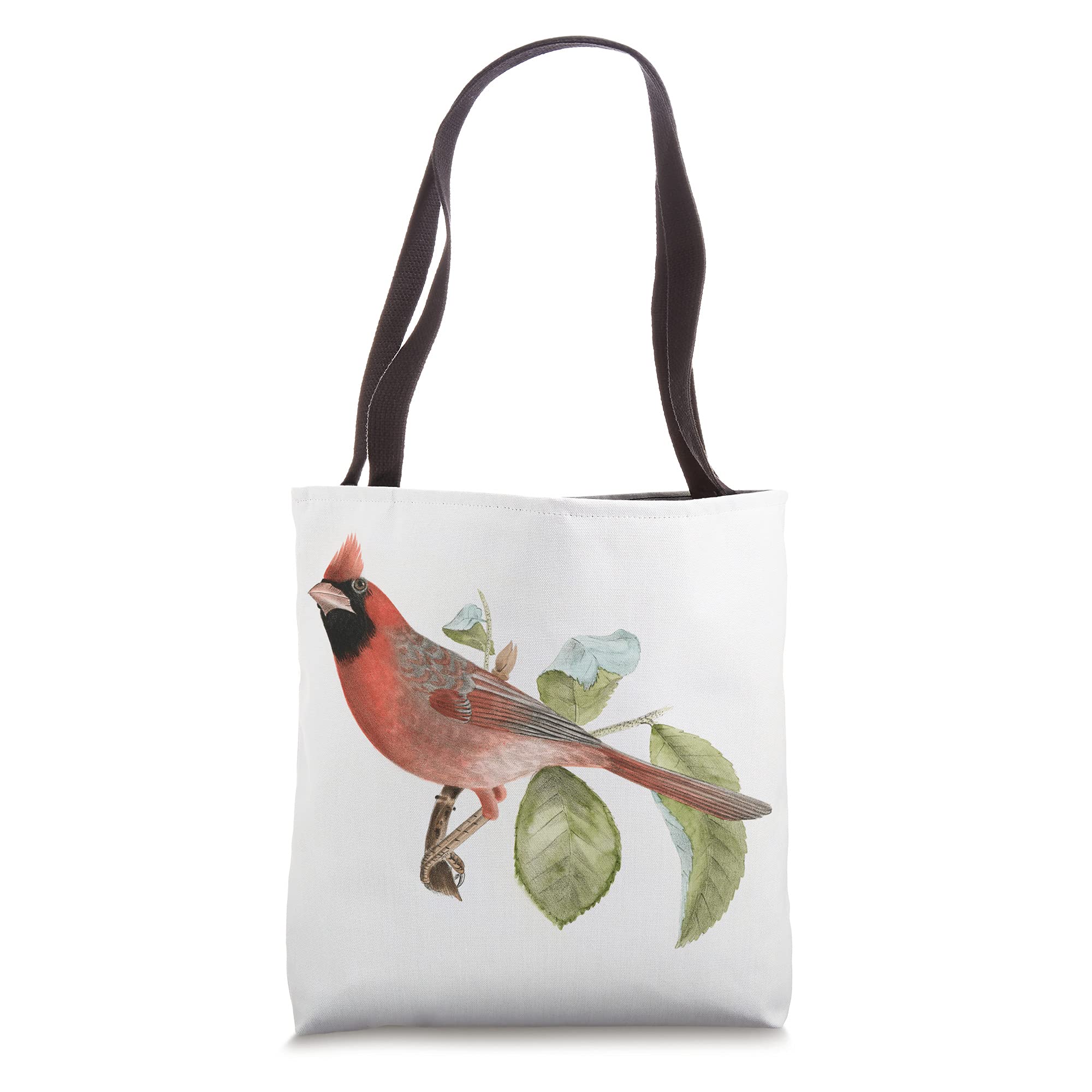 Stylish Red Cardinal Tote Bag for Women - Large Canvas Shopper with Zipper Closure - Perfect for Grocery Shopping, Beach Trips & Work Commute