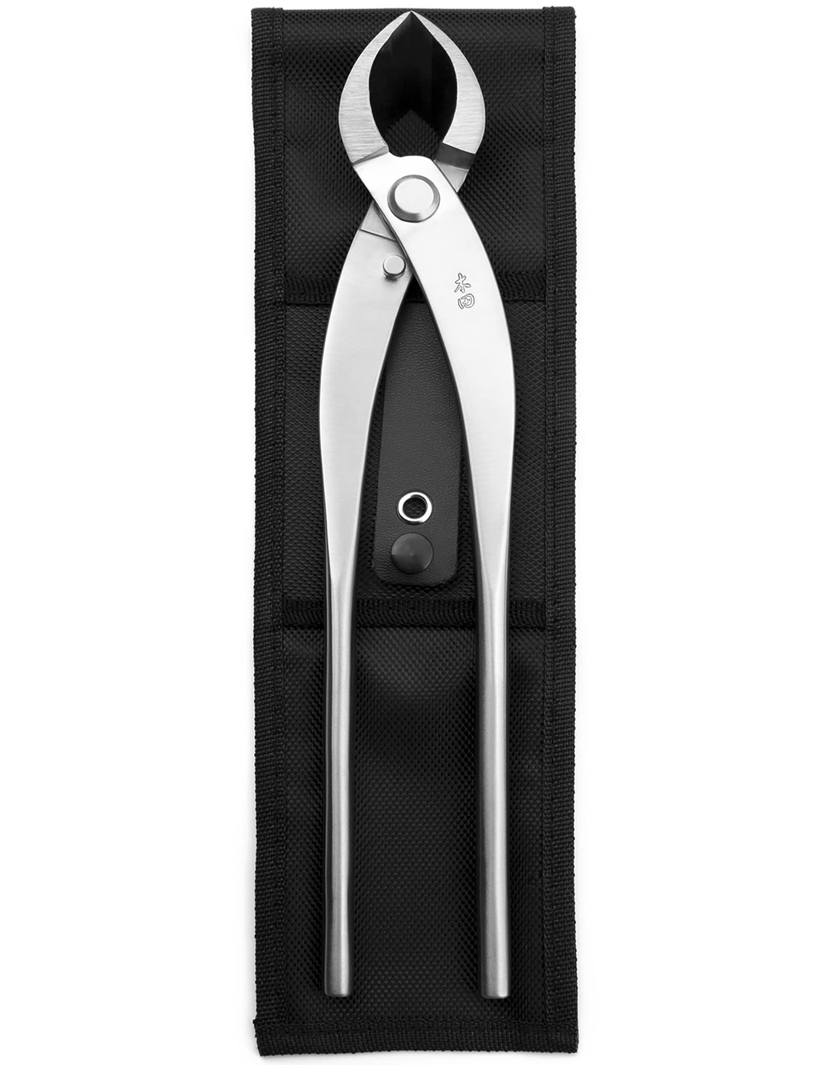 Professional Grade Bonsai Straight Edge Cutter - Alloy Steel Branch Trimmer with Tool Bag (MT-SE-280) | Perfect for Pruning, Shaping & Maintaining Bonsai Trees, Gardens & Indoor Plants