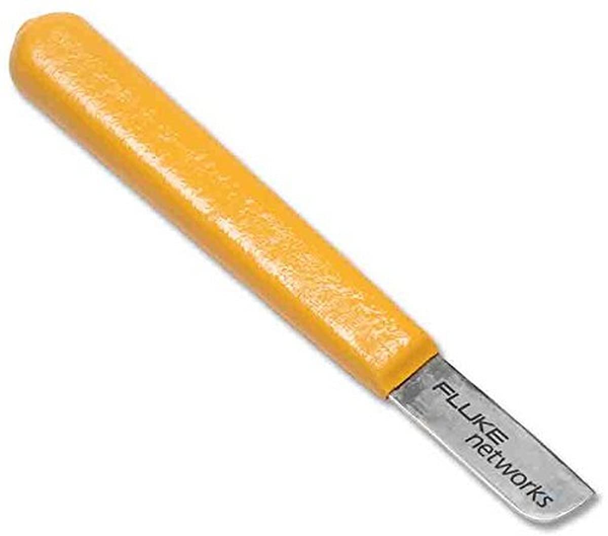 Fluke Networks 44400000 Professional Cable Splicing Knife - High Precision Tool for Fiber Optic & Network Cable Installation, Repair & Maintenance | Ideal for Electricians, Technicians & DIY Projects