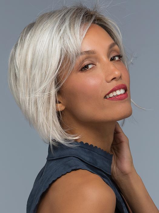 Deena Synthetic Lace Front Wig with Basic Cap - Natural Looking Human Hair Wig for Women | Perfect for Daily Wear, Cosplay & Special Occasions