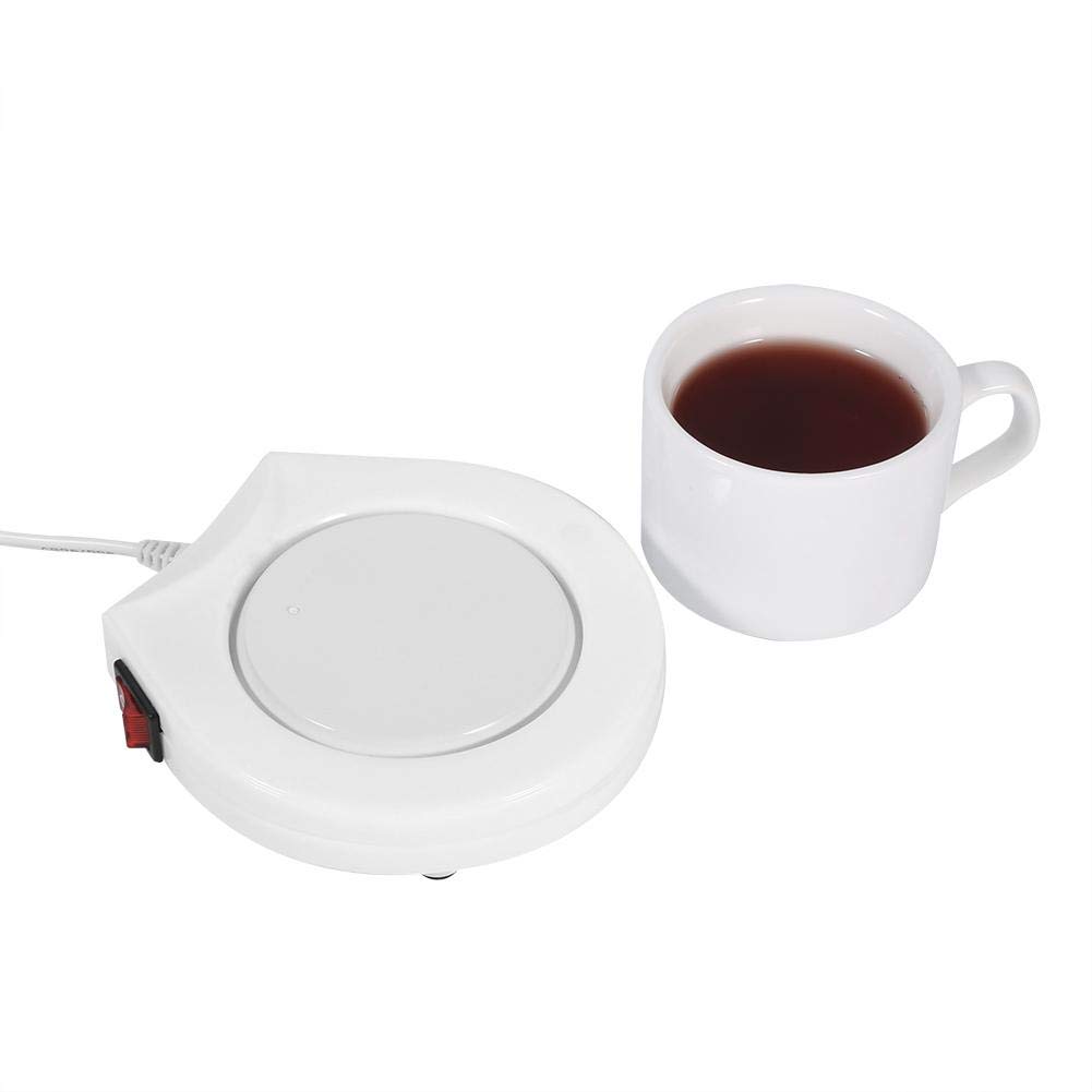 Electric Coffee Mug Warmer - 110V Portable Heater for Desk, Tea & Milk - US Plug