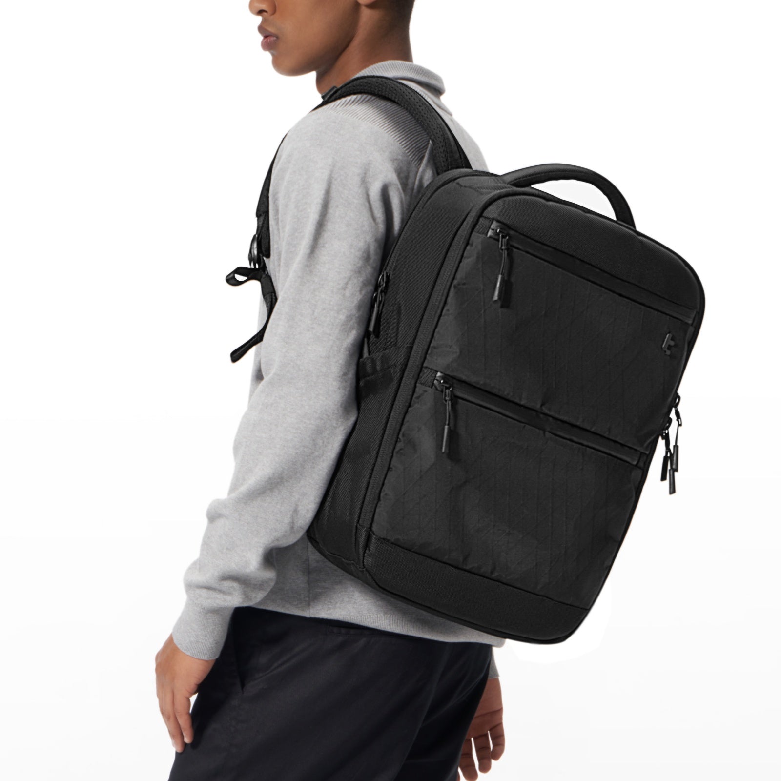 TechPack T73 X-Pac Waterproof Laptop Backpack 15.6 Inch - Durable Travel & Business Backpack for Commuters, Students & Digital Nomads - Perfect for Work, School & Outdoor Adventures