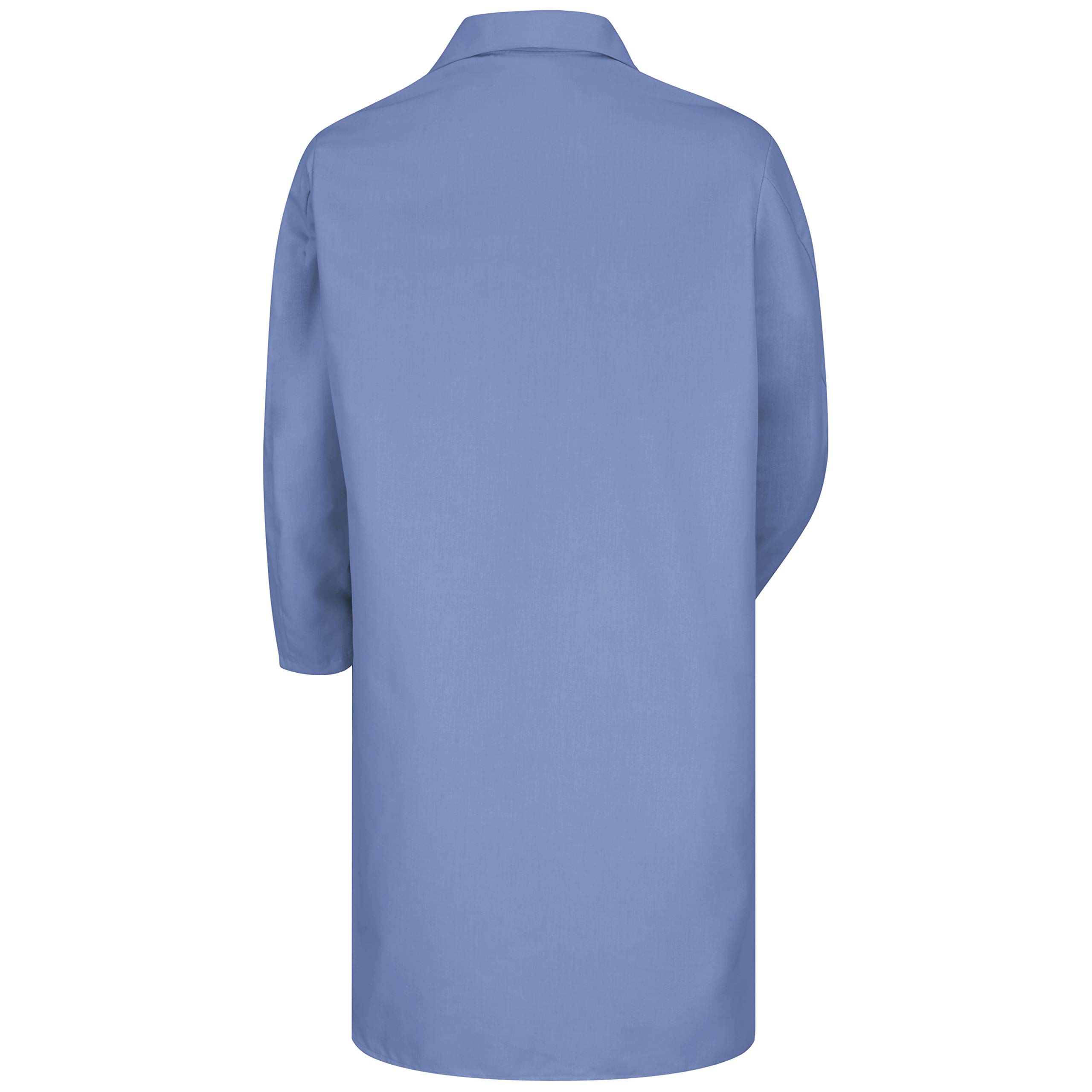 Red Kap Men's RK Lab Coat with Pockets - Durable White Work Coat for Scientists, Doctors & Chemists - Perfect for Laboratories, Medical Offices & Research Facilities