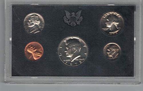 1972 Birth Year Coin Set - 5 Uncirculated US Coins (Half Dollar, Quarter, Dime, Nickel, Penny) in Plastic Display Case - Perfect for Collectors, Birthday Gifts & Historical Memorabilia