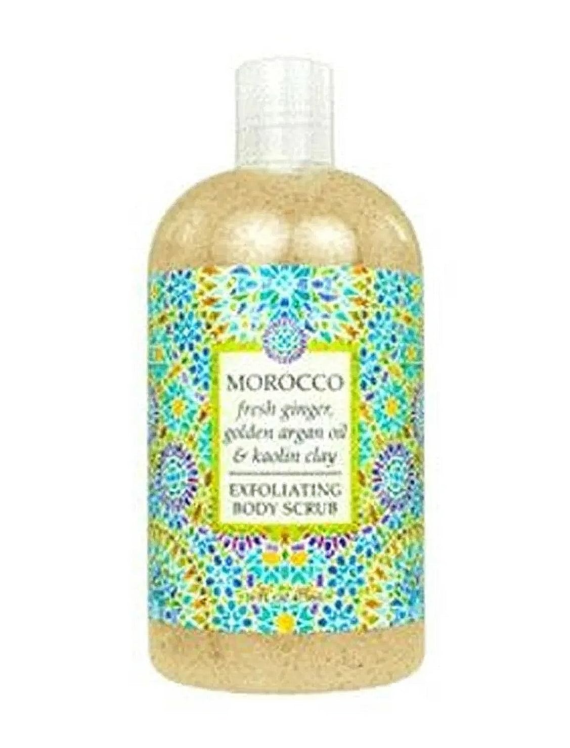 Greenwich Bay Morocco Scented Exfoliating Body Wash - 16oz Travel-Inspired Luxury Body Cleanser with Natural Exfoliants | Perfect for Spa Days, Gift Giving & At-Home Relaxation