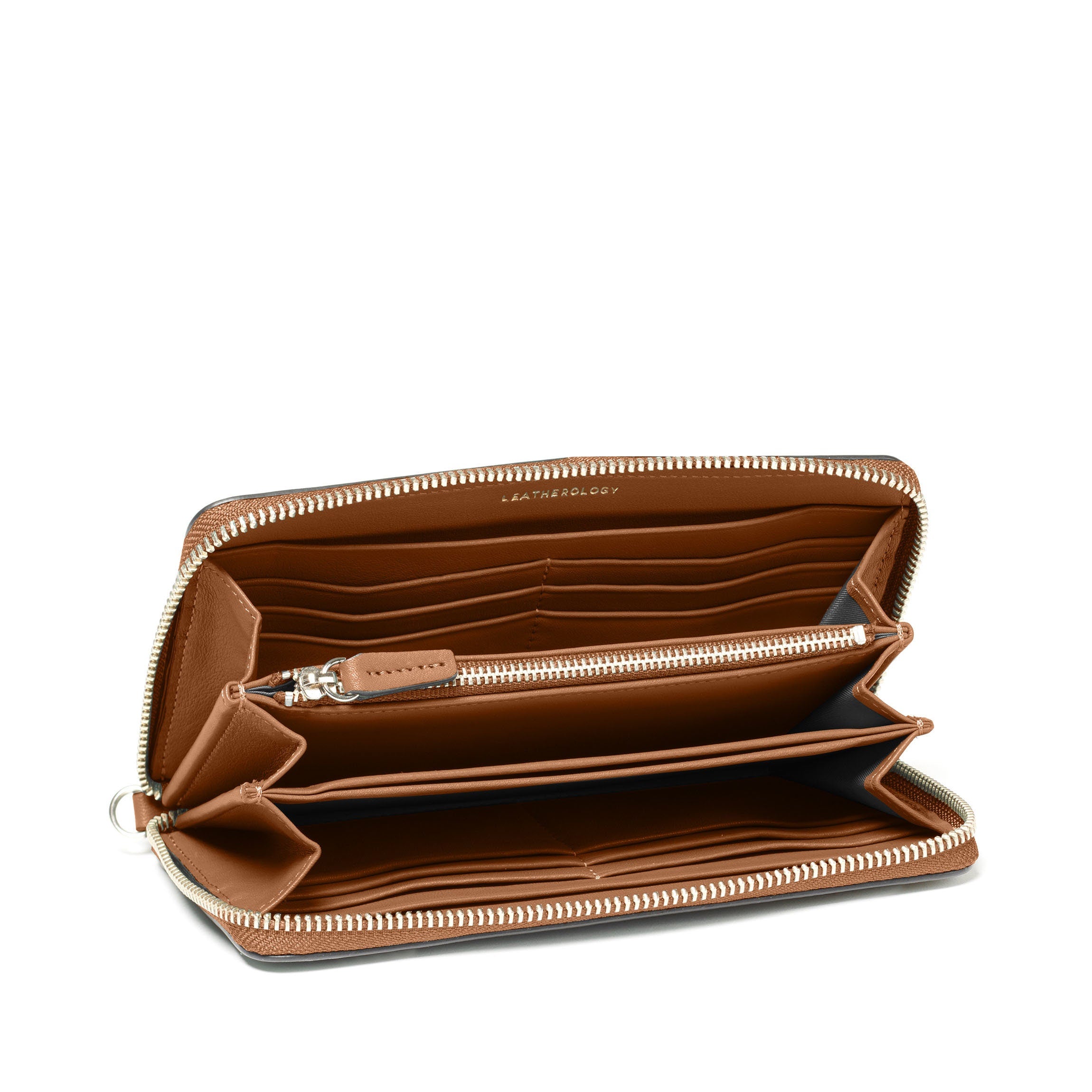 Premium Klyde Continental Genuine Leather Wallet for Men - Slim RFID Blocking Bifold Wallet with Money Clip - Cognac Brown - Perfect for Travel, Business & Everyday Use