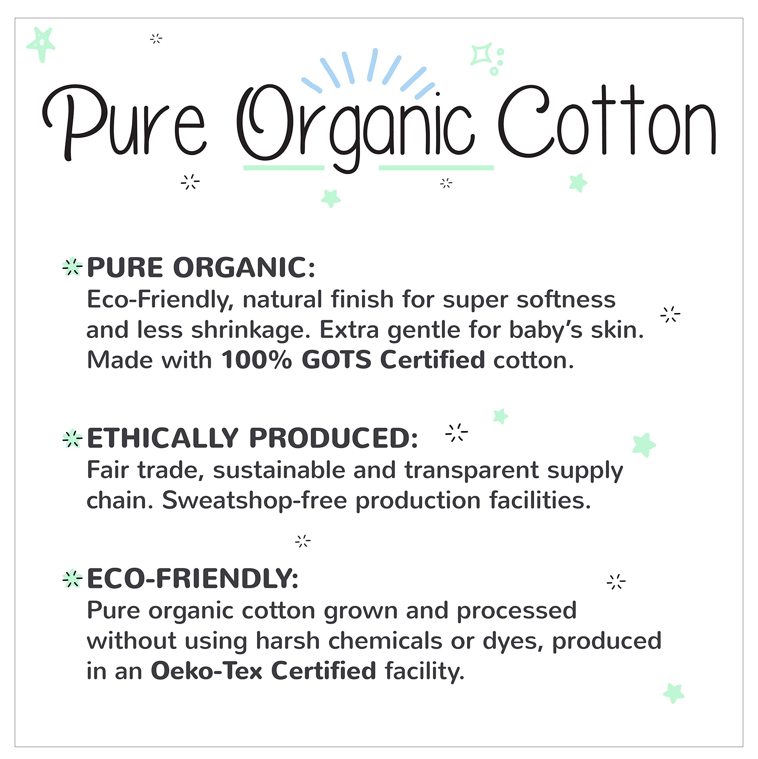Organic Baby Shorts for Toddlers - Unisex & Comfortable for Playtime