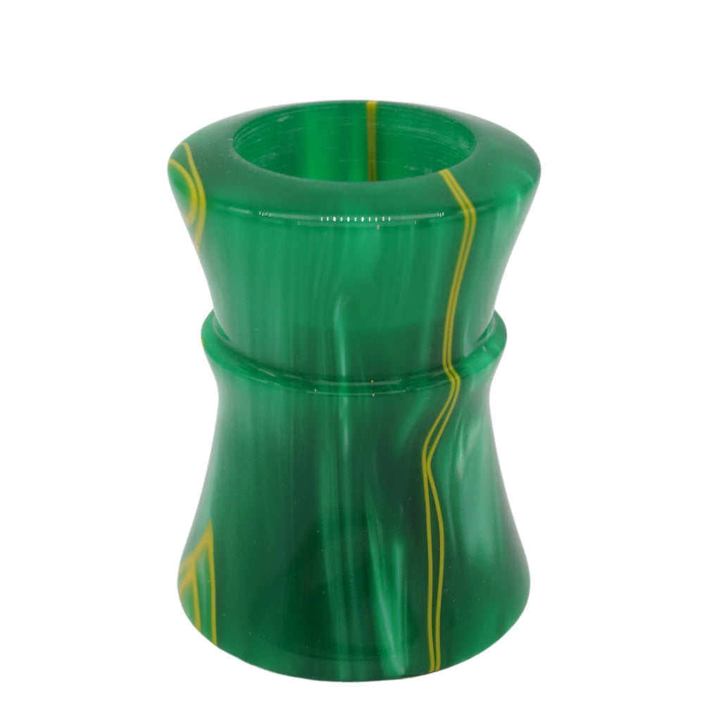 Premium Green Bay Handmade Shaving Brush Handle - Compatible with 24mm & 26mm Knots - Perfect for Wet Shaving & Grooming Gifts for Men