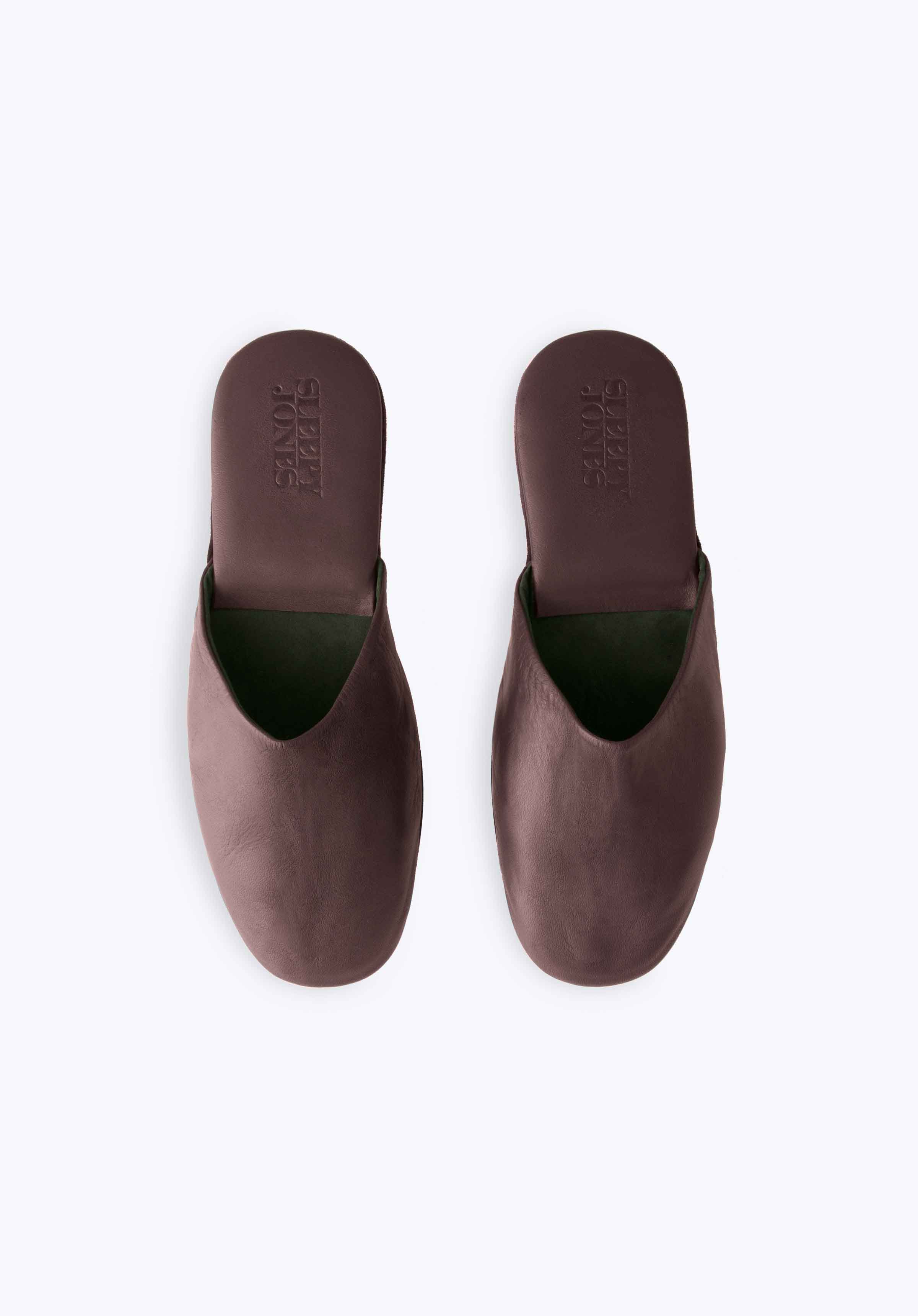 Premium Durham Travel Slippers - Genuine Castagna Leather Comfort for Men & Women | Perfect for Airplane, Hotel & Home Relaxation