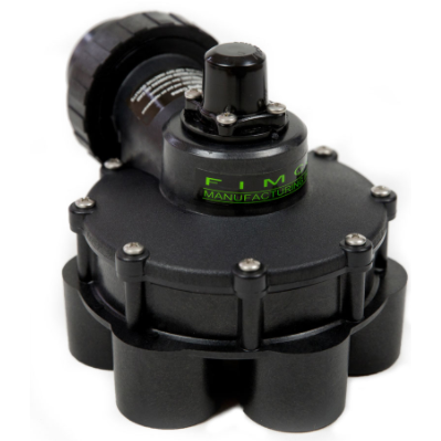 Fimco F1506 4006L 1-1/2 Inch 6 Zone Plastic Valve - Durable Irrigation Valve for Lawn, Garden & Agricultural Watering Systems
