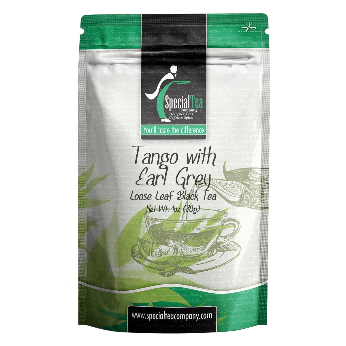 Premium Loose Leaf Earl Grey Tea Blend - 1 oz | Special Tea for Relaxation & Afternoon Tea Time