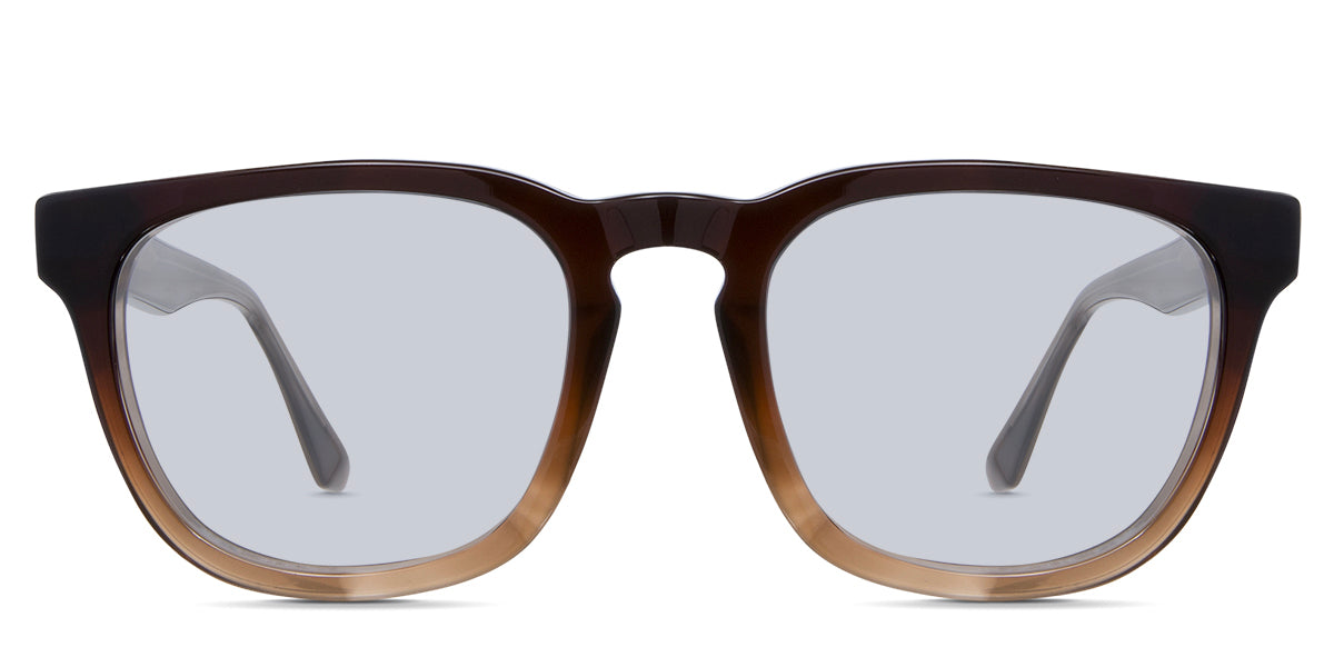 Orlo Men's Prescription Tinted Glasses - UV Protection & Blue Light Blocking for Work, Driving & Outdoor Activities