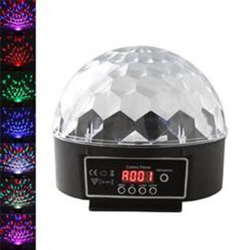 Mr. DJ PARTYDOME - Portable Bluetooth Party Speaker with LED Lights for Outdoor Events, Beach Parties & Home Gatherings - High-Quality Sound & Bass for Ultimate Music Experience