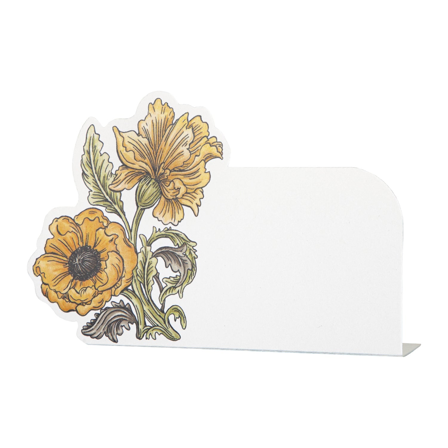 Elegant Autumn Acanthus Place Cards for Wedding, Thanksgiving & Dinner Parties - Premium Name Card Holders for Table Setting Decor