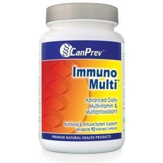 CanPrev Immuno Multi - 90 Vegetarian Capsules | Immune System Support Supplement for Adults | Daily Immune Booster for Cold & Flu Season
