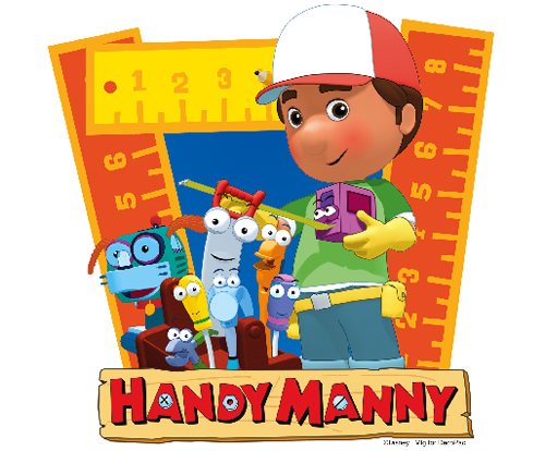 Handy Manny Edible Cupcake Toppers - 24pcs Cartoon Character Cake Decorations for Birthday Parties, Baby Showers & Special Events