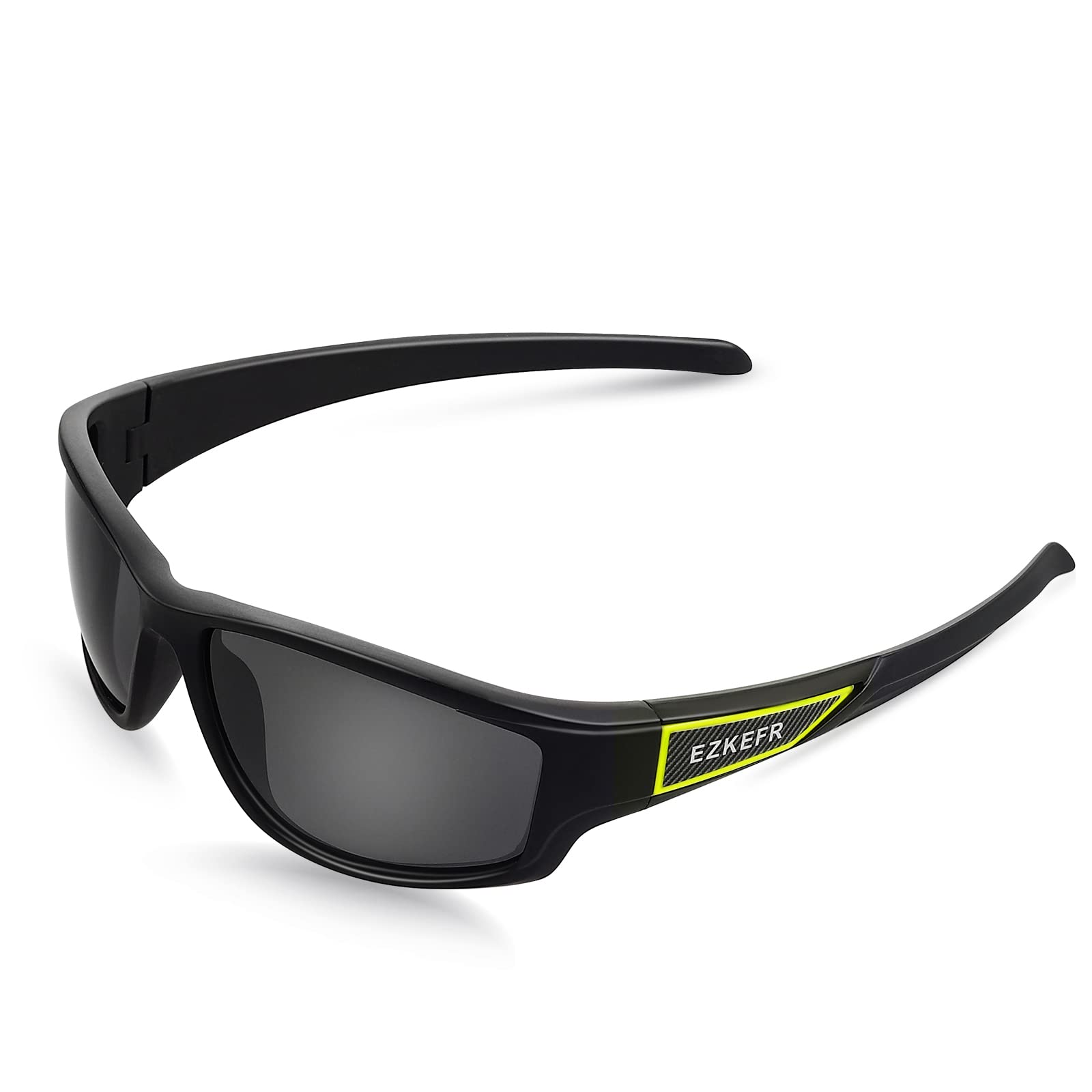 Ezkefr Polarized Sports Sunglasses for Men & Women - UV Protection Driving, Cycling, Running, Fishing & Golf Goggles ZH-926 - Perfect for Outdoor Activities & Sports Enthusiasts