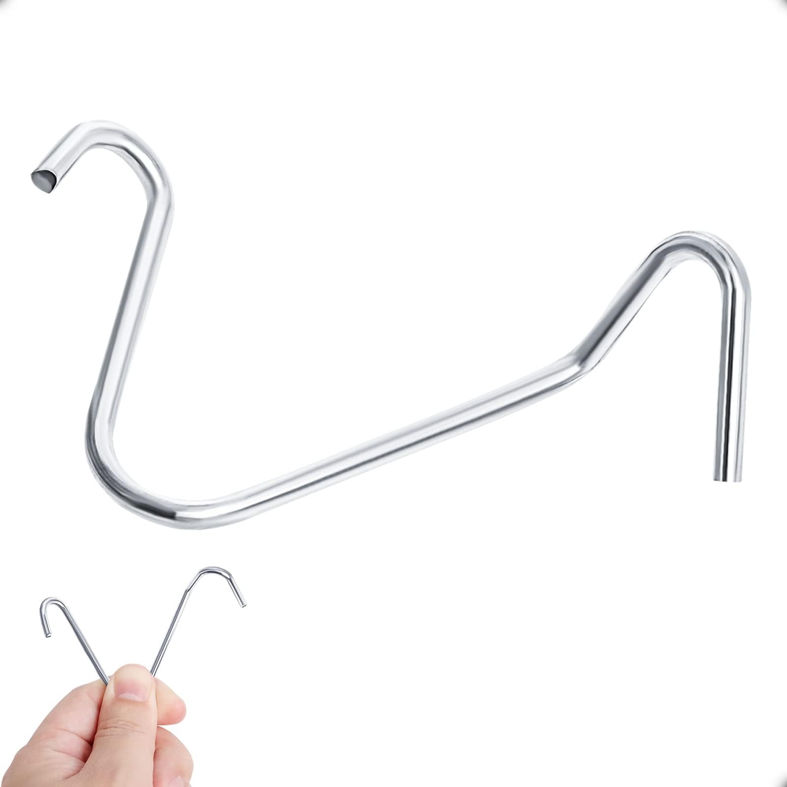 Galvanized Steel T-Post Clips - 200 Pack of Pre-Cut Fence Wire Clips for Easy & Time-Saving Installation | Perfect for Farm Fencing, Garden Borders, and Livestock Enclosures