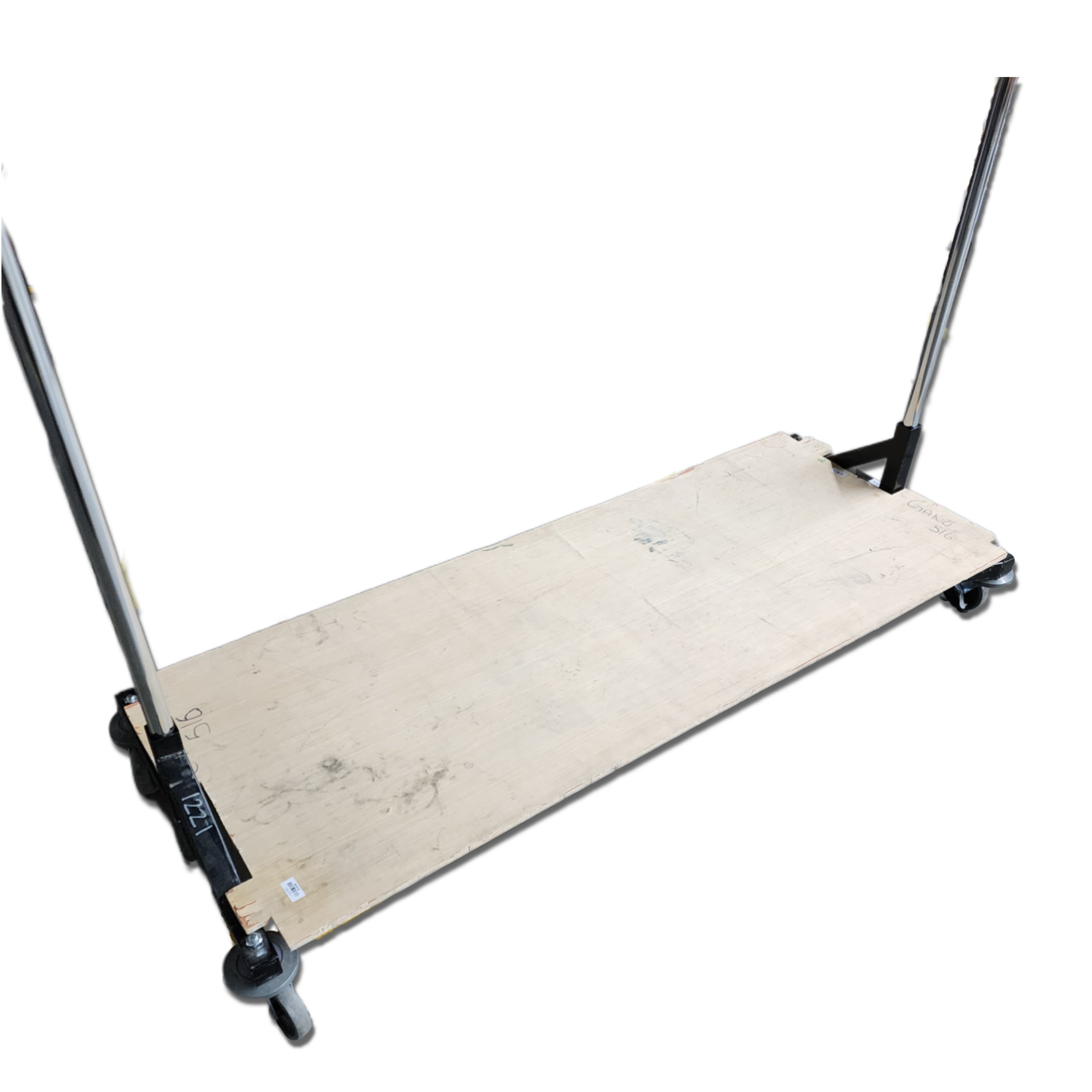 Wooden Bottom Shelf for Z Rack - Heavy Duty Storage Shelf for Retail, Clothing Stores & Boutiques | Perfect for Displaying Shoes, Handbags & Accessories