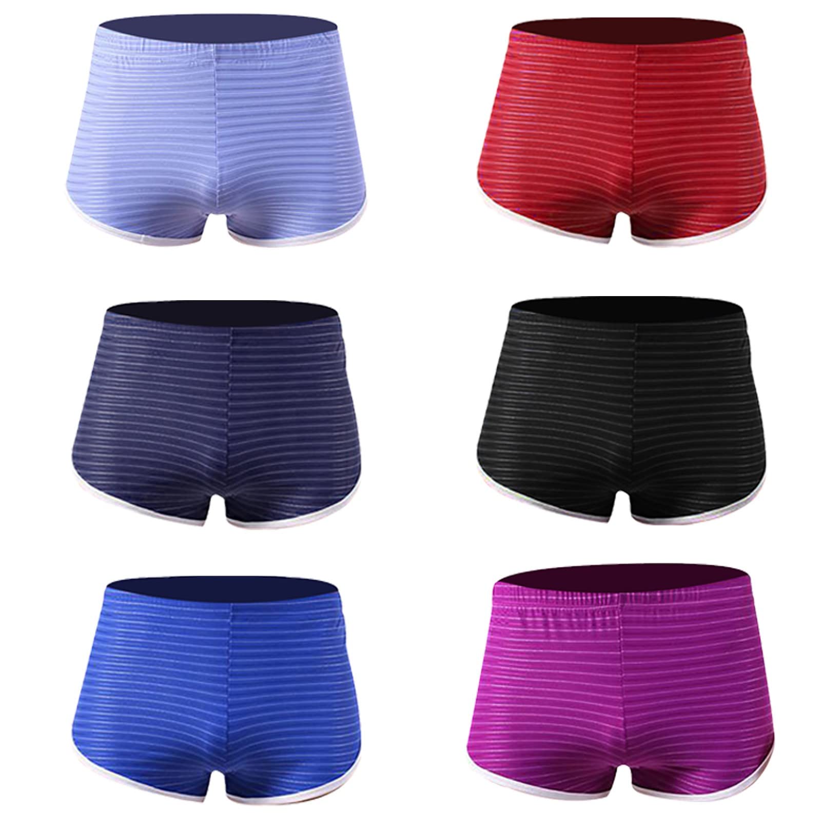 QIFLY Men's Boxer Shorts - Stretch Cotton Breathable Underwear with Pouch Support, Low Rise Loose Fit Trunks for Everyday Comfort | Perfect for Workout, Sleep & Daily Wear