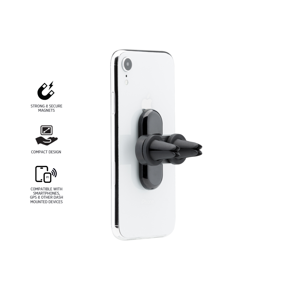 3sixT NeoVent Dual Magnetic Car Vent Mount - Strong Phone Holder for iPhone 15/14/13, Samsung Galaxy - Perfect for GPS Navigation & Hands-Free Driving