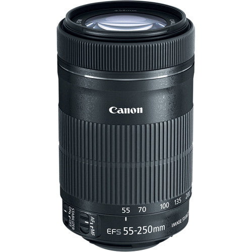 Canon EOS 77D DSLR Camera with 18-135mm USM & 55-250mm Lenses Kit - Professional Photography for Travel, Sports & Wildlife Shooting