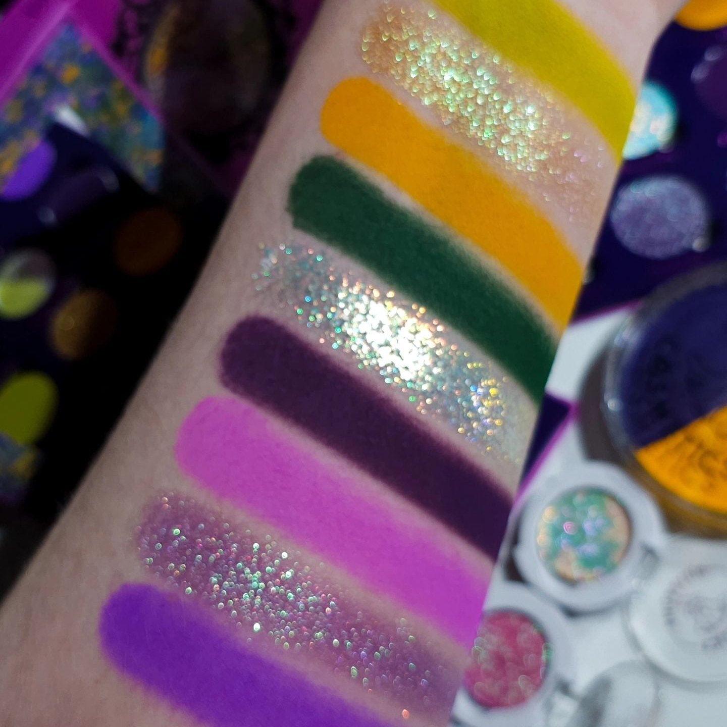 Wildflower Witch Eyeshadow Palette - 12 Highly Pigmented Matte & Shimmer Shades for Stunning Eye Looks | Perfect for Halloween, Cosplay & Everyday Glam Makeup