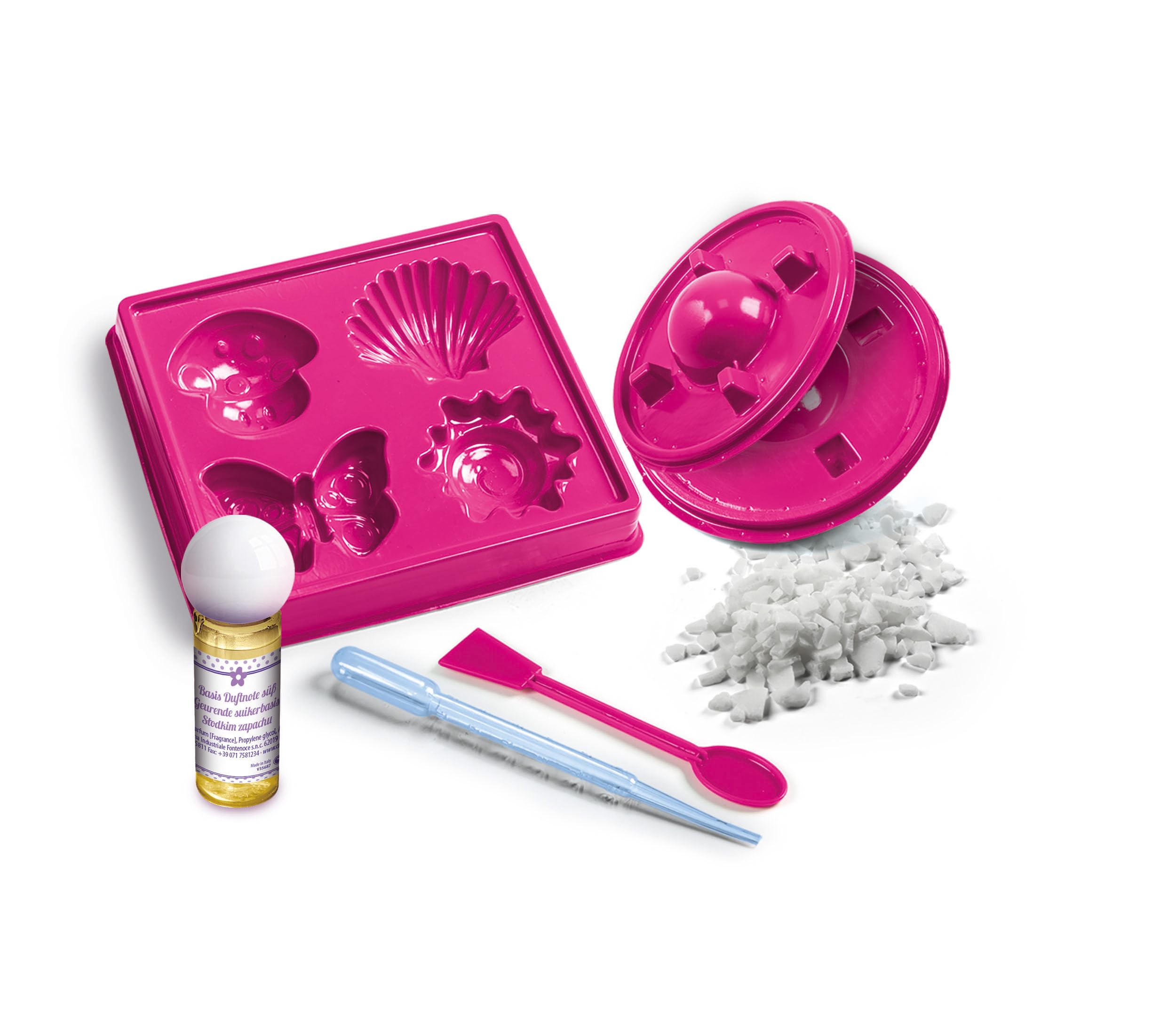 Clementoni Soap & Bath Bomb Making Kit for Kids - DIY Craft Set with Molds, Scents & Colors (55531) - Fun Science Experiment & Creative Gift for Boys & Girls