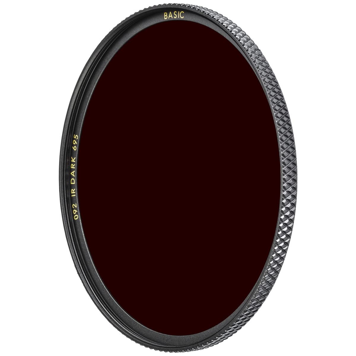 B+W 62mm Basic IR Dark Red 092 Glass Filter for DSLR & Mirrorless Cameras – Infrared Photography, Landscape & Astrophotography
