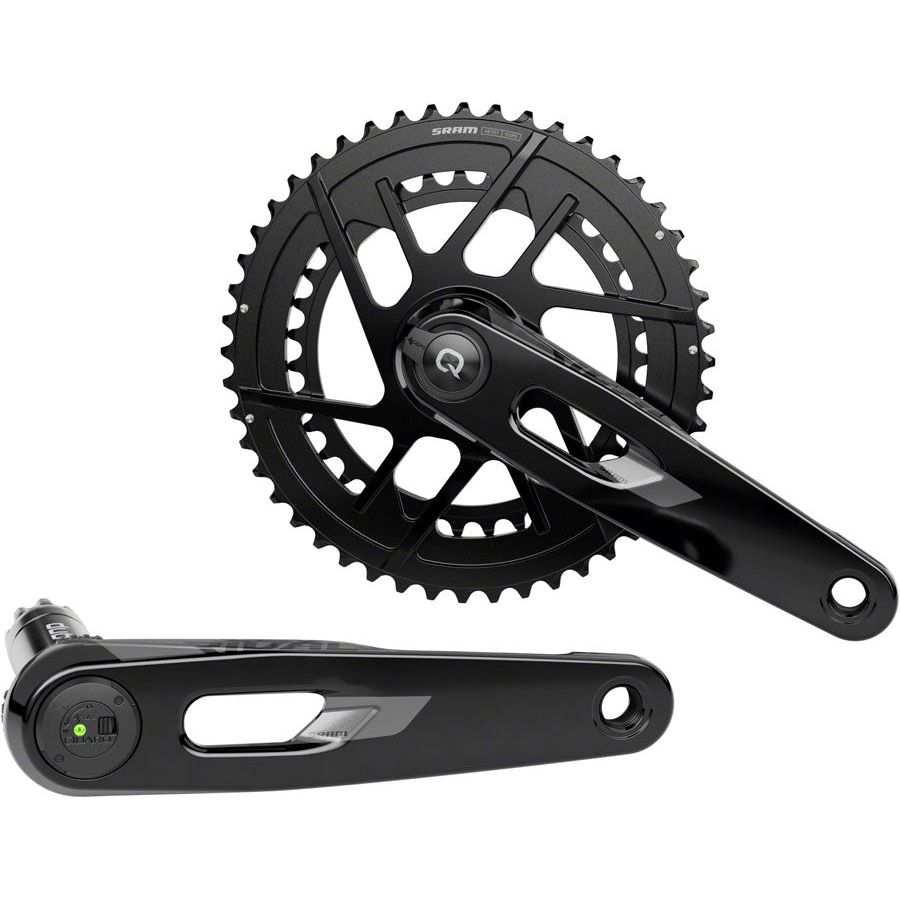 SRAM Rival AXS Power Meter Crankset - 170mm, 12-Speed, 48/35T, 8-Bolt Direct Mount, DUB PM Spindle, Carbon Fiber, E1 - Perfect for Road Biking & Performance Cycling