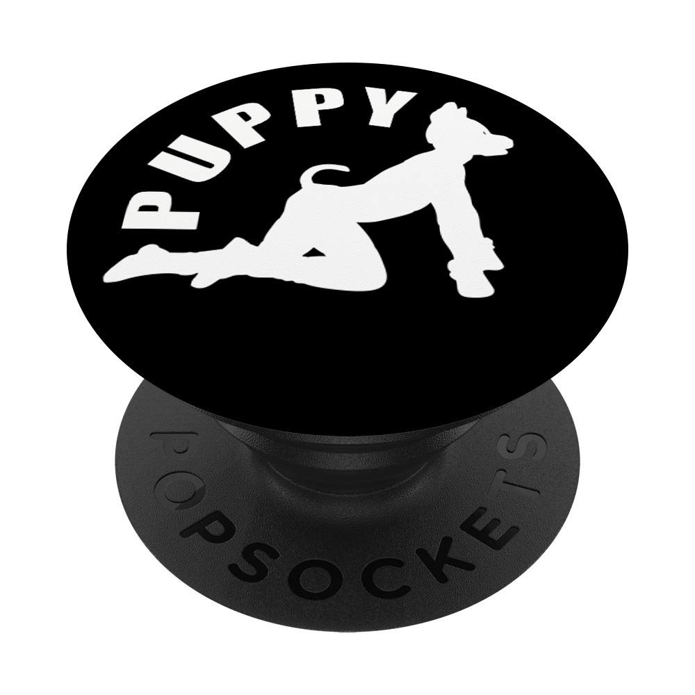Cute Puppy Play PopSocket - Expandable Grip & Stand for Phones - Perfect for Pet Lovers, Dog Owners & Puppy Play Enthusiasts - Great for Selfies, Social Media & Everyday Use