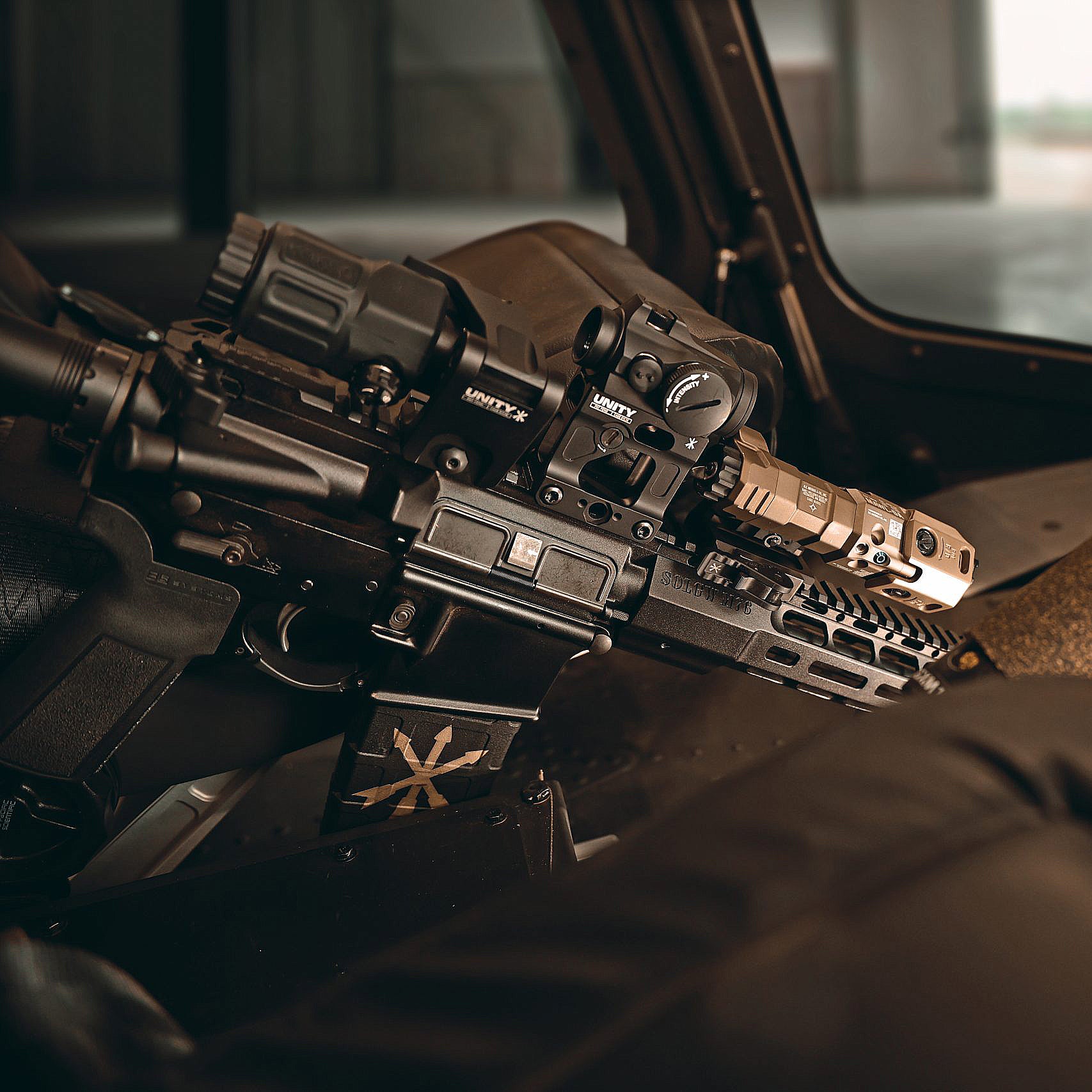 Unity Tactical RAXIS Laser Mount for B.E. Meyers® MAWL® - Tactical Rail Accessory for Military & Law Enforcement Use