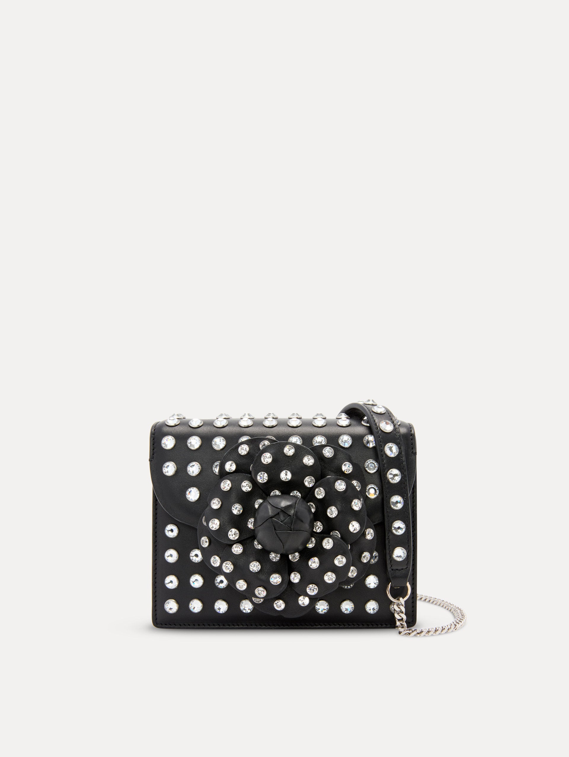 Crystal Stud Mini TRO Bag - Elegant Rhinestone Crossbody Purse for Women | Perfect for Parties, Weddings & Evening Events