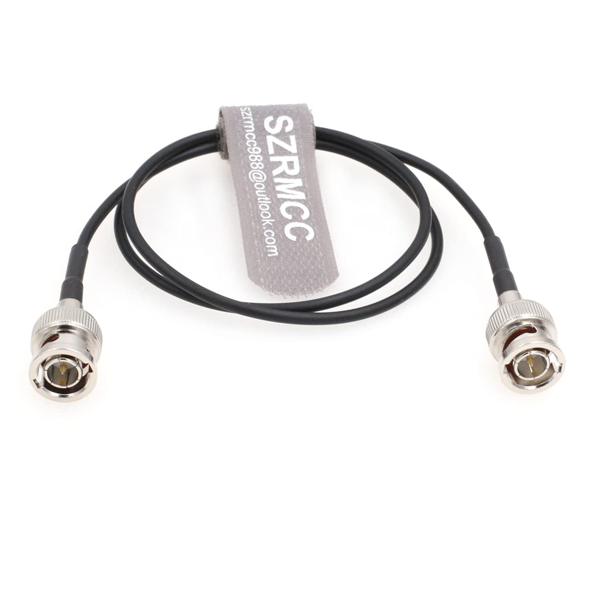 3G HD SDI Cable BNC to BNC RG174 75ohm Coaxial Video Cable - 15cm Thin & Flexible for Sony FS5 FX6, Atomos Shogun Inferno, SmallHD Monitor, Blackmagic, ARRI, RED Cameras - Perfect for Studio & Field Video Production