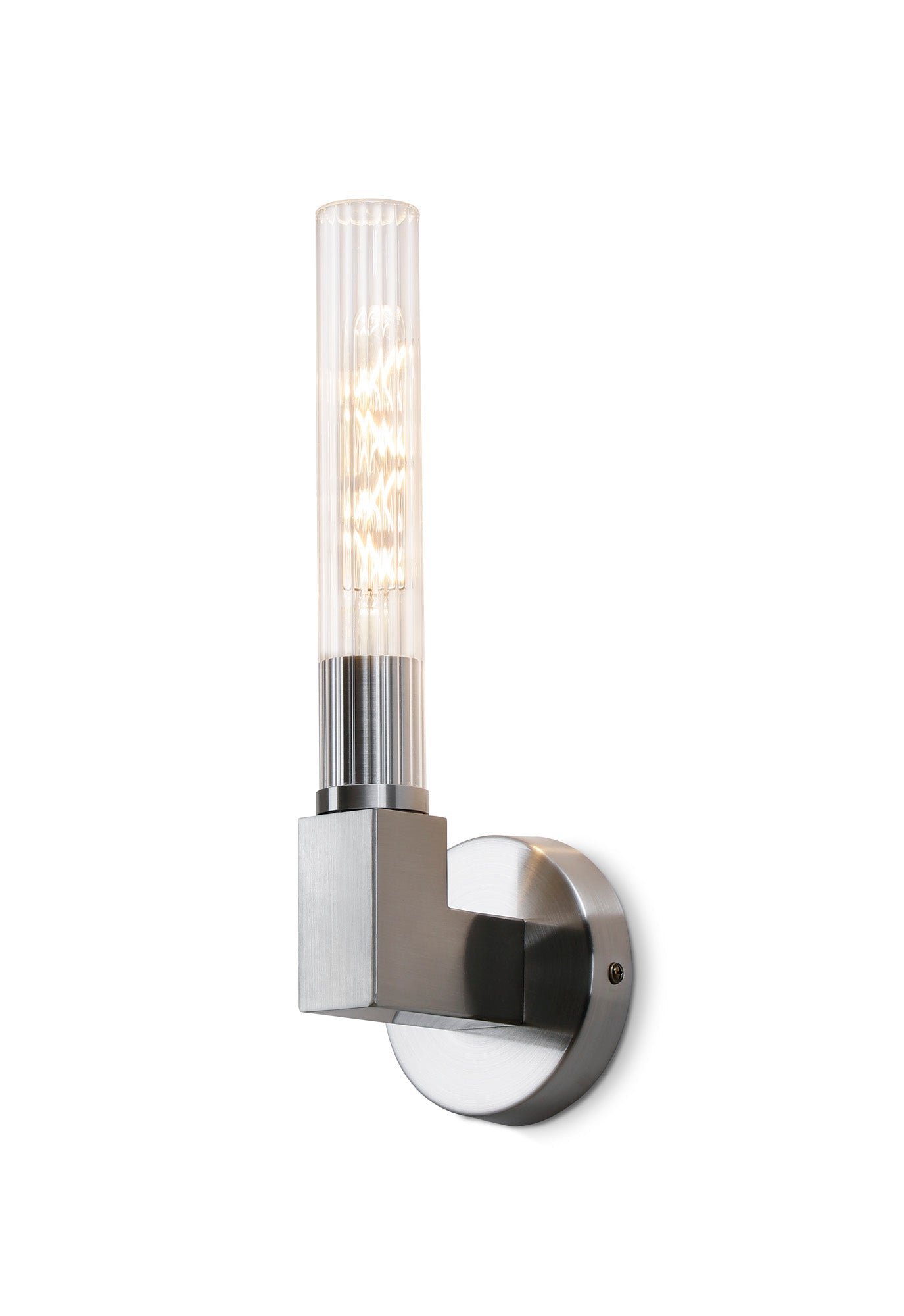 ASTI 1-Light Wall Sconce with E27 Socket, IP44 Rated, Antique Brass/Satin Nickel/Satin Black/Gold Finish - Perfect for Bedroom, Hallway & Outdoor Lighting