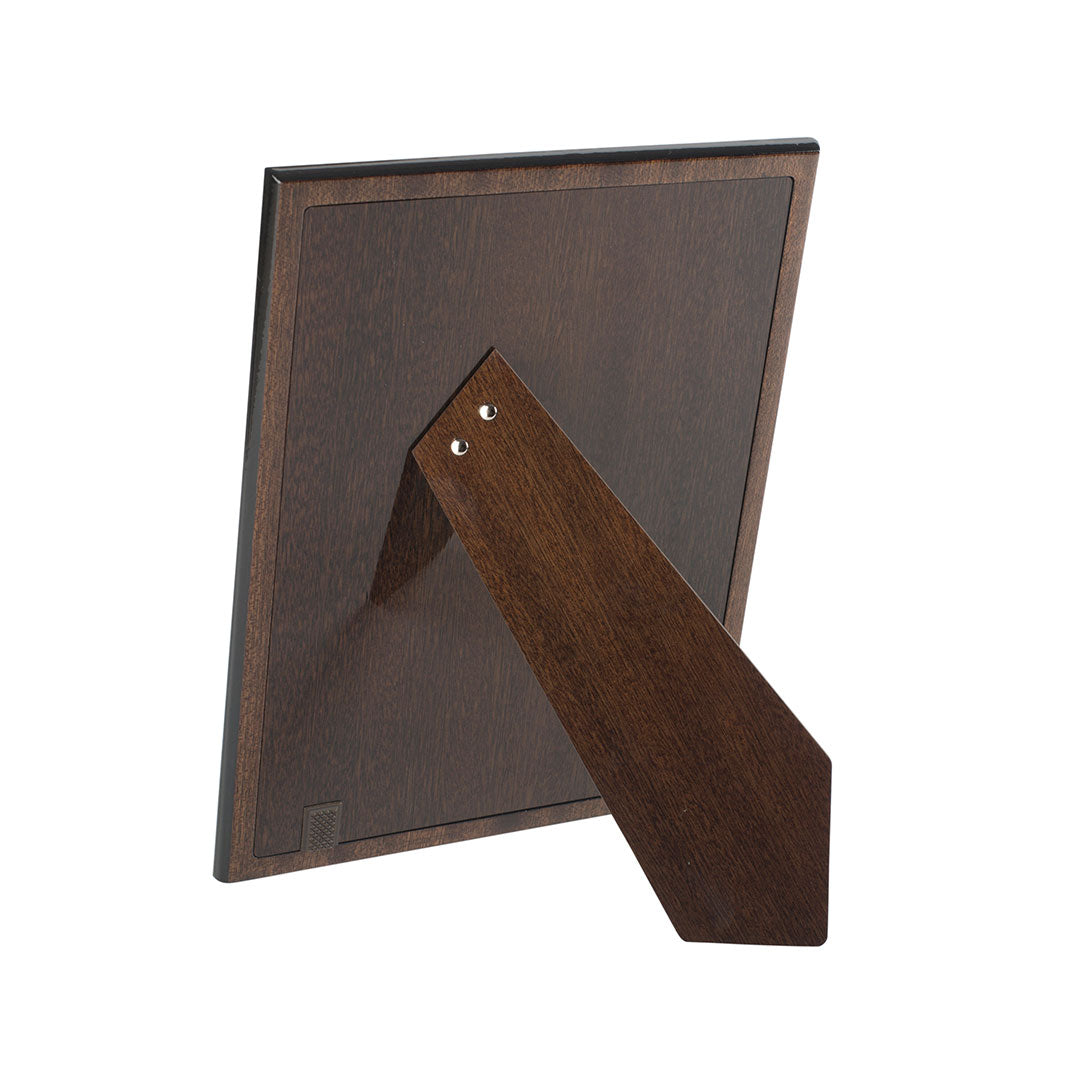 Sterling Silver 4x6 Flat Plain Picture Frame - Elegant Photo Display for Home, Office & Gifts