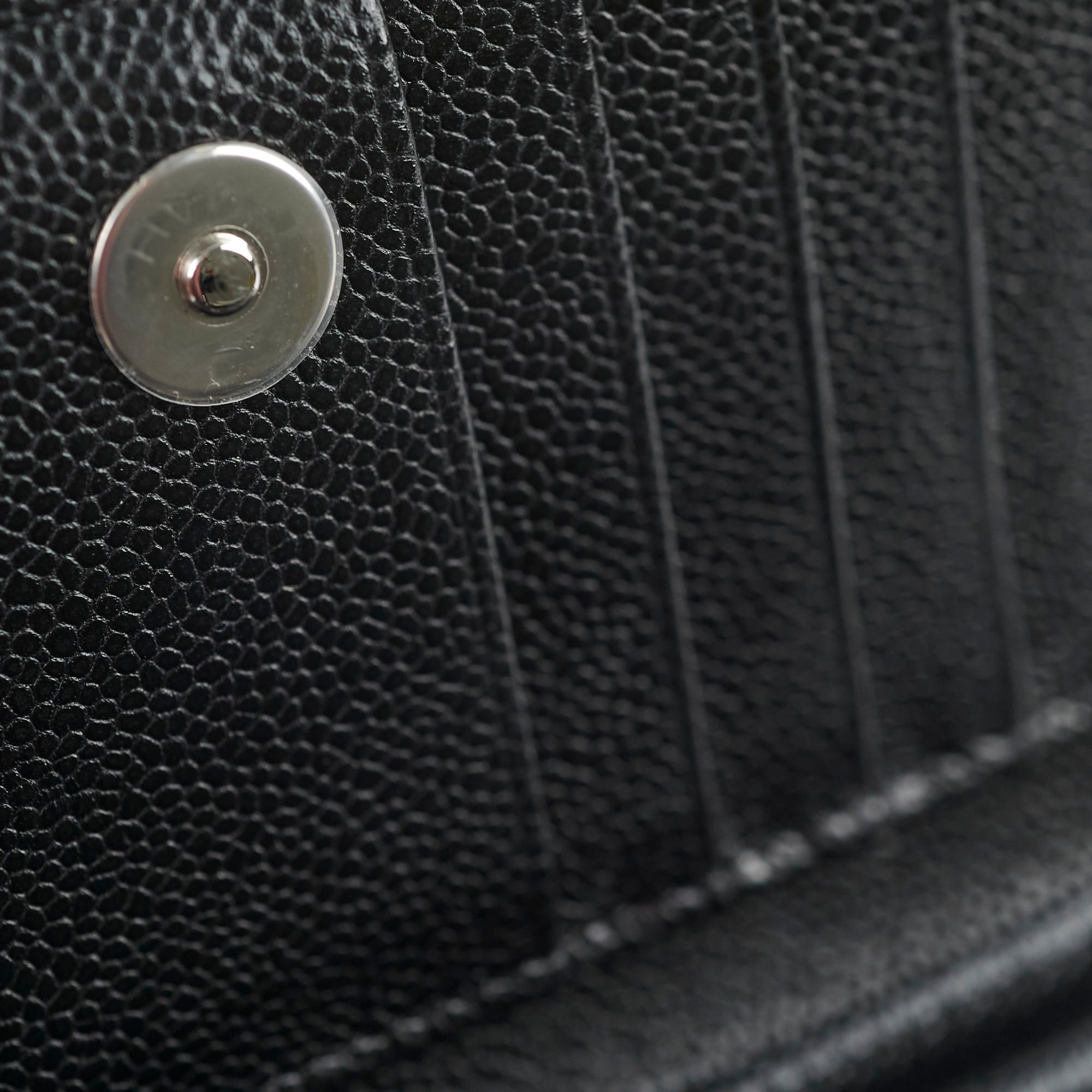 Chanel Mini Wallet On Chain WOC Black Caviar Leather Crossbody Bag - Series 30 | Luxury Designer Handbag for Women, Perfect for Evening Parties & Date Nights