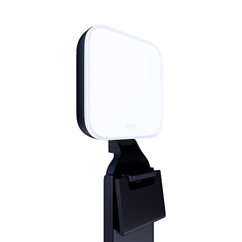Logitech Litra Glow Premium LED Streaming Light with TrueSoft Technology & Logitech StreamCam - Graphite - Professional Lighting for Content Creators, Gamers, and Streamers - Perfect for YouTube, Twitch, and Home Office Setup