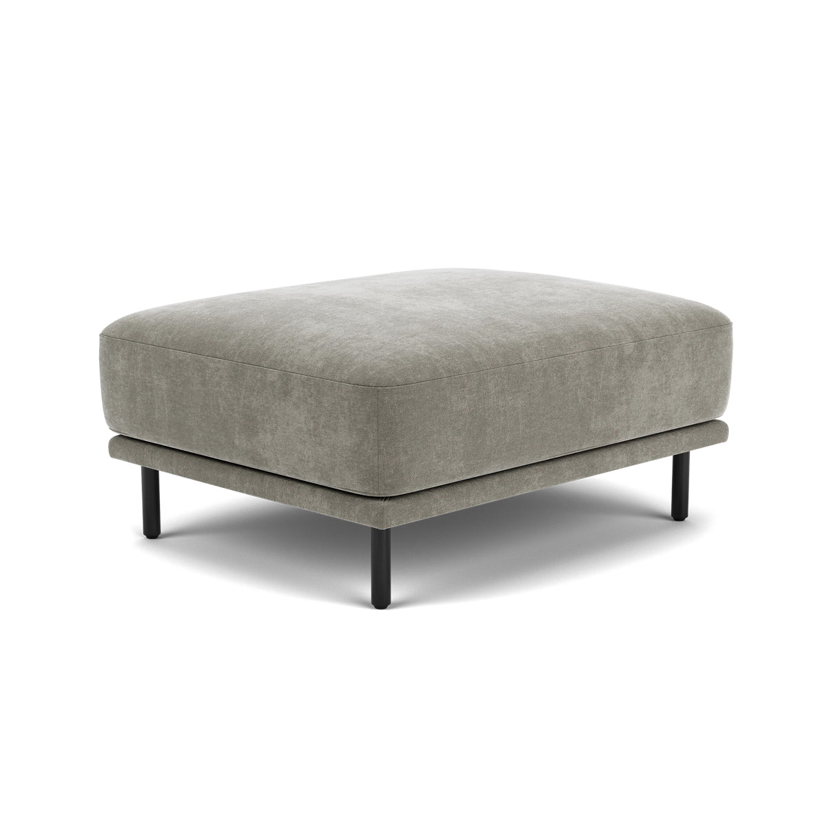 Harvey Fabric Storage Ottoman with Lift Top - Stylish Footrest, Coffee Table & Extra Seating for Living Room, Bedroom & Dorm | Multi-Functional Furniture for Small Spaces