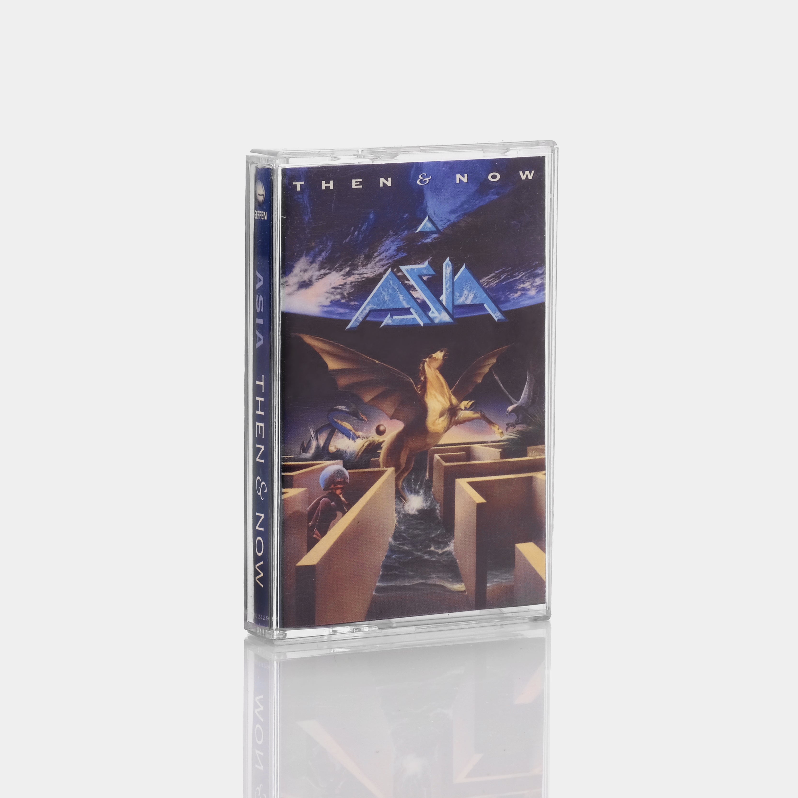 Asia Then & Now Cassette Tape - Vintage Music Collection for Retro Music Lovers, Perfect for Home Decor & Gift Ideas