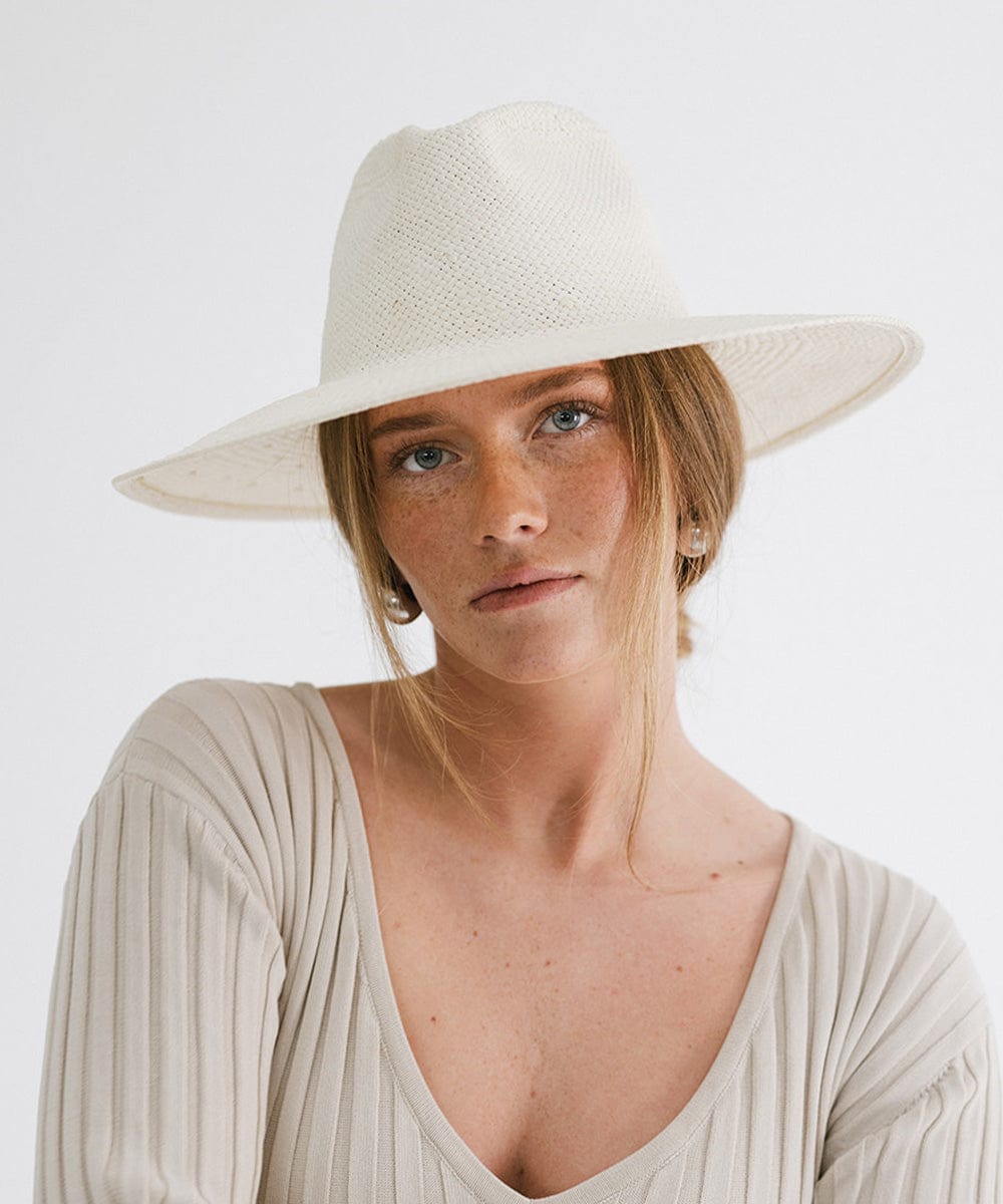 Stylish Willa Wide Brim Fedora Straw Hat for Women - Summer Beach Sun Hat with UPF Protection - Perfect for Vacations, Outdoor Activities & Fashion Accessories